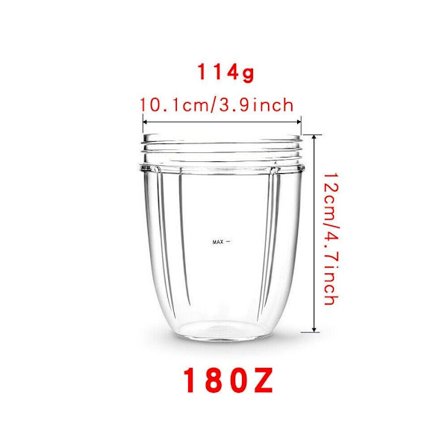 18/24/32OZ Juicer Cup Mugg utbytbar för NutriBullet Blender