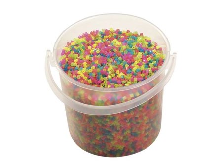 Nabbipärlor neon 20000/fp - Lyreco - Skola och förskola - Hobbymaterial - Nabbipärlor - Rörpärlor