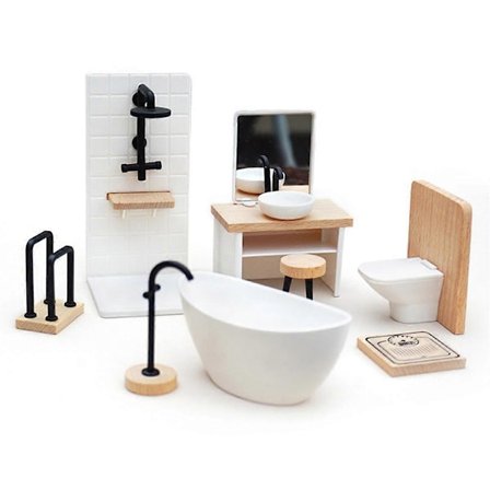1/12 Nukkekodin simulaatio pesuallas kylpyamme WC-malli nukkekodin kylpyhuoneen miniatyyrikalusteet