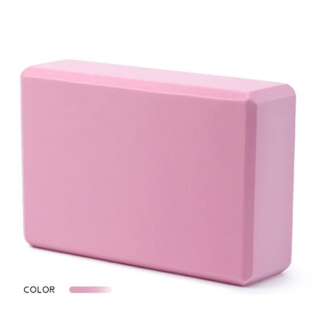 Lot 2 Yoga Block Yoga Brick Blocks Bricks Kit Yoga Tillbehör(rosa)