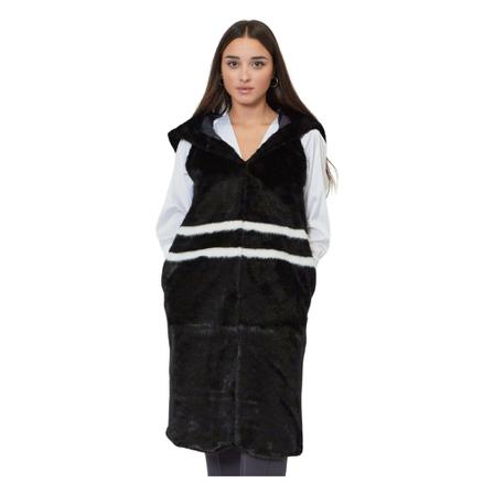 Silvian Heach Coats Sort, Dame Vest