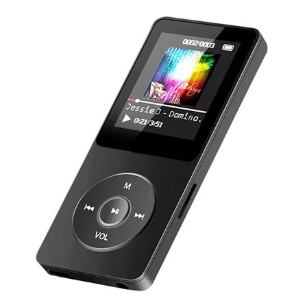 Stöd Bluetooth MP4/MP3 Förlustfri Sport Musikspelare FM Radio Inspelare