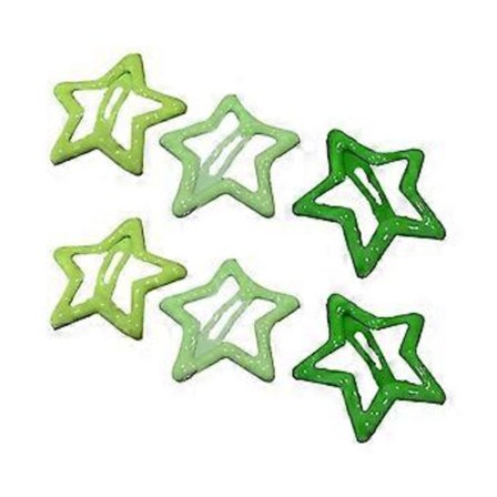 Hiusklipsi Hiusasusteet Päähine Seosmateriaali Hiusneulat Lapsille (Vihreä)