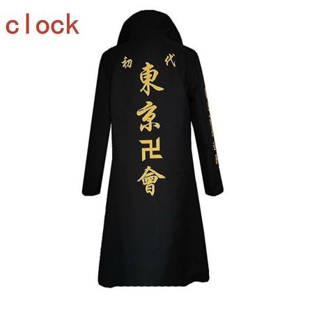 Anime Tokyo Revengers Sano Manjiro Cosplay Kostym Unisex Tokyo Manji Gang Mikey Jacka Kappa Byxor Halloweenfest Sano cloak 1 XXL
