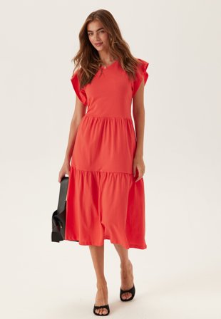 VILA - Visummer S/S midi dress