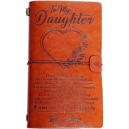 Till Min Dotter Läderjournal Mamma Till Dotter Gåvor Skrivbok Påfyllningsbar Rese Journal Dagbok Examen Tillbaka Till Skolan Present