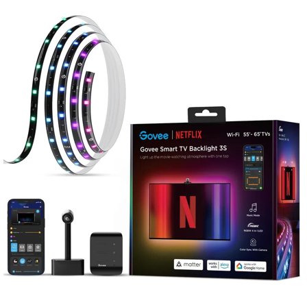 GOVEE Netflix Envisual TV Backlight 55-65 Zoll