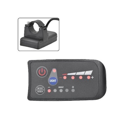 S810 E-cykel Meter LED-display 36v Ip65 Til Elektrisk Cykel Elektrisk Cykel Meter 5pin