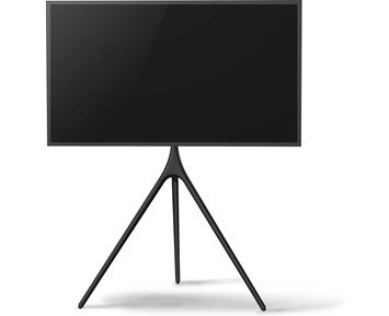 Andersson ATS Matte Black - Fyndvara - Golvstativ till TV i modern och högkvalitativ svart-design