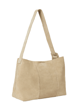 Wera Totebag i mocka IRIS Handväskor Beige ONESIZE