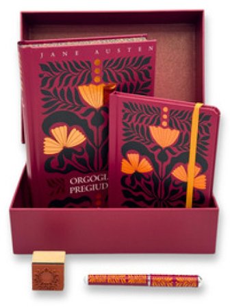 Orgoglio e pregiudizio. Con penna. Con timbro ex libris. Con Taccuino Jane Austen