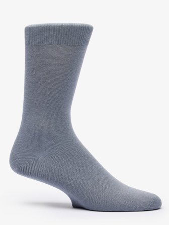 John Henric Men's Blaue Baumwollsocken Size Onesize