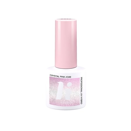 HI HYBRID Party Smalto Semipermanente #349 Crystal Pink 5ml - Smalto Gel e semipermanente