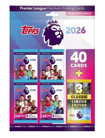 Topps Match Attax | Topps Premier League Mega Multipack | ONE SIZE