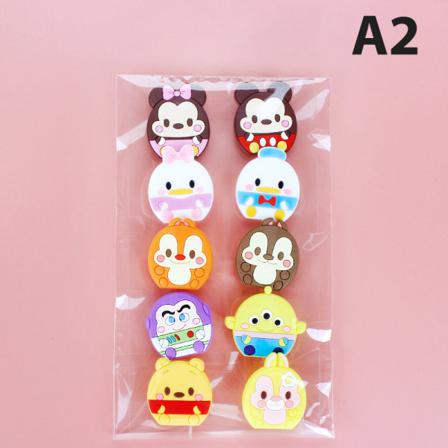 10 St Amine Game Character 3d Croc Charms Tillbehör Dekoration
