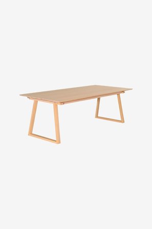Nordic Furniture Group - Matbord 220+50+50 Tanum - Vit - Matbord - Från Homeroom