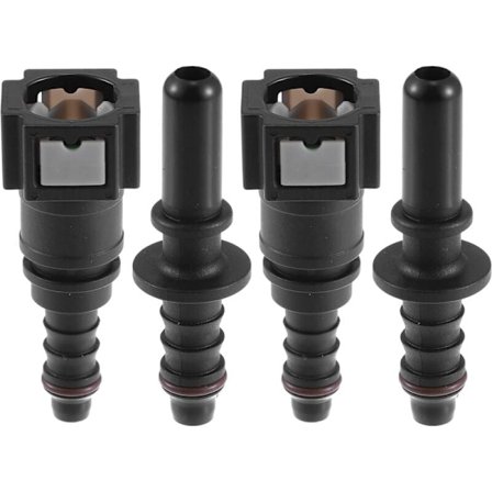 7,89 mm - 8 mm suora auton polttoaineletkun pikaliitin, 2 kpl