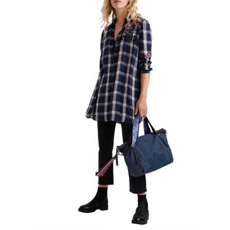 Desigual Shirt Blå, Dame Skjorter