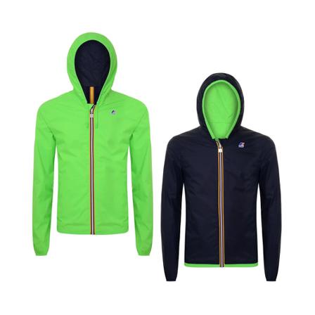 K-Way Jaques Plus Double Fluo K002Ei0 900 Grøn, Herre Herrejakker