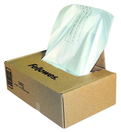 FELLOWES Påse dokumentförstörare 100-165L 50/fp - Lyreco - Kontorsmaskiner - Dokumentförstörare - Säckar och påsar