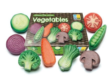 Yellow Door Lekmat Grönskaker av sten 8/fp - Lyreco - Skola och förskola - Lekmaterial - Kök och matlek