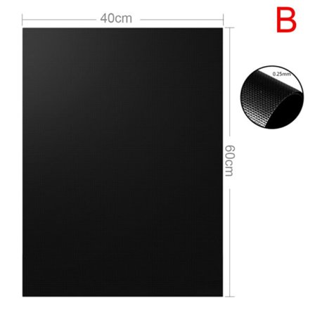 Återanvändbara non-stick BBQ Grill Mat Grill Bakning Liners Teflon 5Pcs 40*60CM
