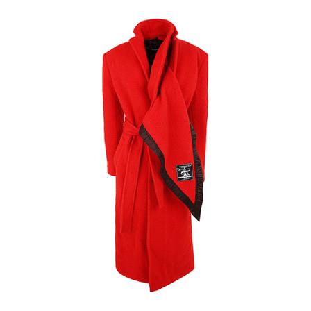 Y/Project, Belted Coats Rood, Dames, Maat:S