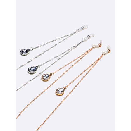 2 stk. Unisex skridsikre krystal briller tilbehør solbriller