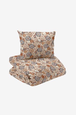 Redlunds - Solveig 2-d bädd - Beige - Påslakanset - 150X210 - Från Homeroom