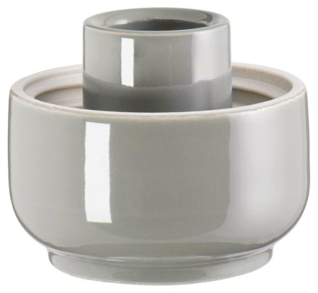 Ifö OHM 100 Armatursockel rak, IP44, E27 Grå, Belysning