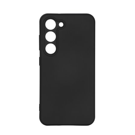 Essentials Samsung Galaxy S23 silicone back cover, black