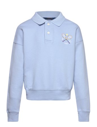 Ralph Lauren Kids | Tennis Collared Terry Sweatshirt | 132-140