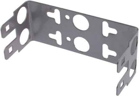 Krone 6210200 Plinthållare för 10-par Krone LSA, 22 mm 2 moduler, Installationsmaterial