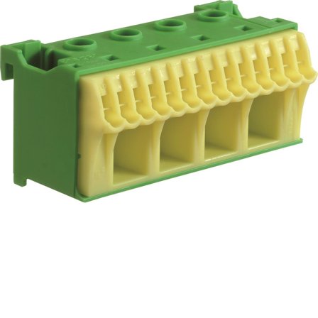Hager KN18E Jordklemme for skrueløse forbindelser 4 x 16 + 14 x 4 mm², Elfordeling & strømforsyning