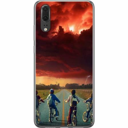 Huawei P20 Mjukt Skal - Stranger Things