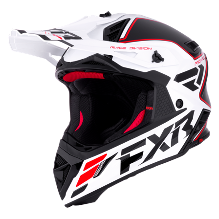 Crosshelm FXR Helium MX 26 Rot/Weiß/Schwarz M