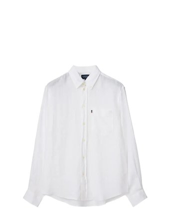 Casual Linen B.d Shirt White Lexington Clothing