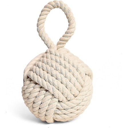 Tovværk dørstop, vægtede dørstop, knobbed nautiske dørstop