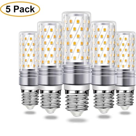 E27 Maispære, E27 LED Varmt Hvit 2700K Maispære Ekvivalent til 120W Halogenpære E27 Edison Pære 5-pakning [Energiklasse A++]