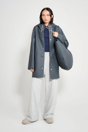 Stockholm Raincoat Charcoal