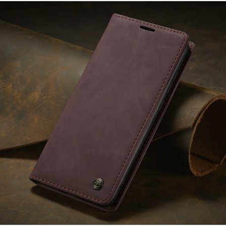 Caseme 0013 för iphone 12/12 pro vinröd