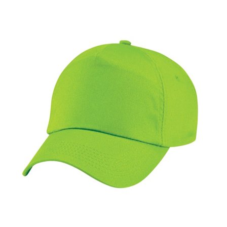 Beechfield Barn/Barn Original 5 Panel Cap En Storlek Lime