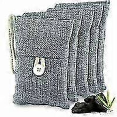 Naturlig Avfuktningspåse, Anti-Mögel Luftrenare, Deodorant för Tyger, Aktivt Kol Fuktabsorberare för Fordon, Skor, Förvaring