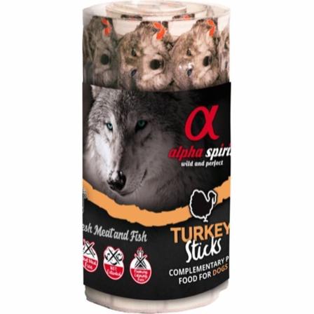 Alpha Spirit Turkey Sticks 16 stk, Hund, Hundesnacks, Tygg og tyggebein