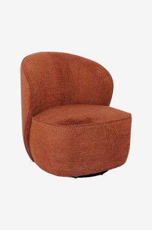 Nordic Furniture Group - Fåtölj Zurich tyg - Brun - Fåtöljer - Från Homeroom