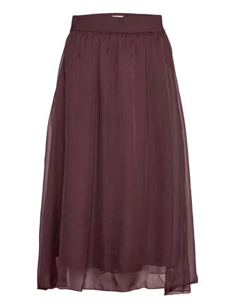 Coralsz Skirt Knälång Kjol Lila Saint Tropez