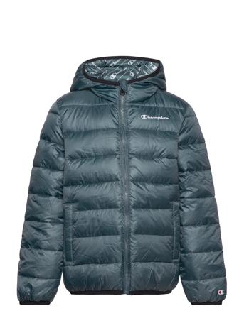 Hooded Jacket Green Champion