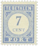 Holland 1912-1920 - Portomærker NVPH P53 - Postfrisk
