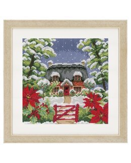 Stickpackung Bild Vinter