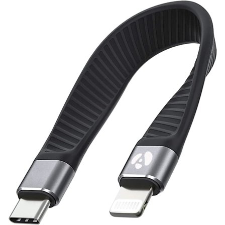 USB-C till Lightning-kabel kort 0,12 meter Apple MFi-certifierad